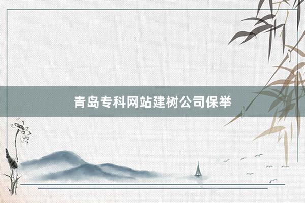 青岛专科网站建树公司保举